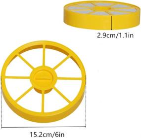 img 3 attached to Premium Washable HEPA Filter Replacement (Part 90540101/905401-01) for DC-14 DC-15 Uprights Vacuum Cleaner by SaferCCTV