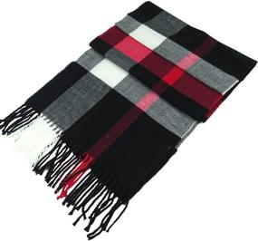 img 1 attached to 🧣 Stylish Cashmere Scarves for Women - Debra Weitzner Fashion Accessories
