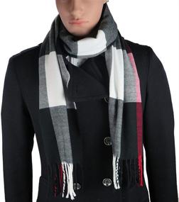 img 2 attached to 🧣 Stylish Cashmere Scarves for Women - Debra Weitzner Fashion Accessories