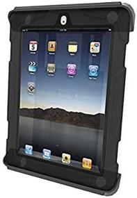 img 3 attached to 📱 RAM Mounts Tab-Tite Держатель планшета для Apple iPad Gen 1-4 + Дополнительно RAM-HOL-TAB3U Совместимость с базами RAM B размером 1 дюйм и C размером 1,5 дюйма в форме круглого шара.