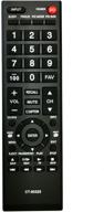 📱 universal remote control replacement for toshiba smart tvs - compatible with all toshiba lcd, led, hdtv, and smart tvs logo