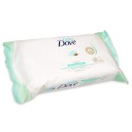 👶 dove baby wipes pack of 3: sensitive moisture, 50 wipes per pack logo