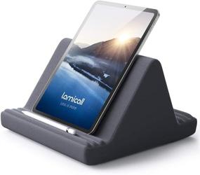 img 4 attached to Tablet Pillow Stand Soft Reader Tablet Accessories