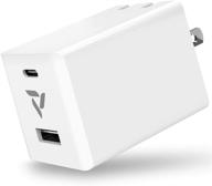 🔌 vena 48w gan tech wall charger: fast pd 3.0 charging for macbook air, ipad pro, iphone & more logo