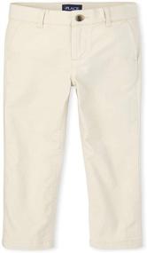 img 1 attached to Shop The Children's Place Boys' Skinny Chino Pants 3017808: Trendy and Durable Bottoms for Boys