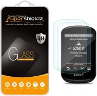 📱 supershieldz (2 pack) tempered glass screen protector for garmin edge 530 & edge 830 - 0.33mm, anti-scratch, bubble-free logo