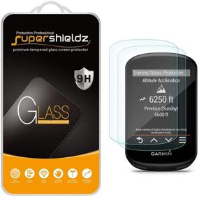 img 1 attached to 📱 Supershieldz (2 Pack) Tempered Glass Screen Protector for Garmin Edge 530 & Edge 830 - 0.33mm, Anti-Scratch, Bubble-Free