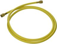🟡 fjc 6527 yellow 72" r134a charging hose: efficient refrigerant charging solution logo