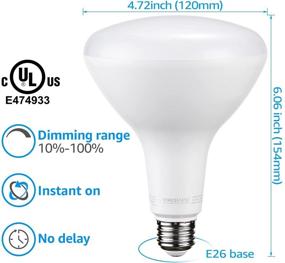 img 1 attached to 🔦 TORCHSTAR Dimmable Industrial Electrical Product - Daylight Equivalent with Warranty