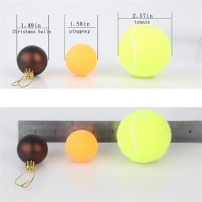 img 2 attached to 🎄 Shatterproof Christmas Tree Pendants - Set of 24 Coffee-colored Christmas Baubles Balls Ornaments - 40mm Hanging Christmas Ball Pendant Decoration Pack