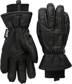 img 1 attached to Neff Mens Glove Black Large