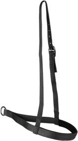 img 3 attached to 🐴 Enhance Your Horse's Comfort with Tahoe Tack Lightweight Padded Nylon Horse Tie Down Noseband - Featuring Premium Breathable Neoprene Padding