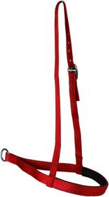 img 1 attached to 🐴 Enhance Your Horse's Comfort with Tahoe Tack Lightweight Padded Nylon Horse Tie Down Noseband - Featuring Premium Breathable Neoprene Padding