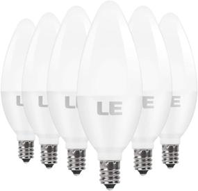 img 4 attached to 💡 Candelabra Lumens Equivalent Chandelier - Non-Dimmable Bulb