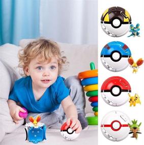 img 1 attached to 4Packs Great Ball FigurineToyswith Hero