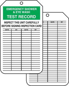 img 1 attached to Accuform Signs MGT207CTP Inspection PF Cardstock