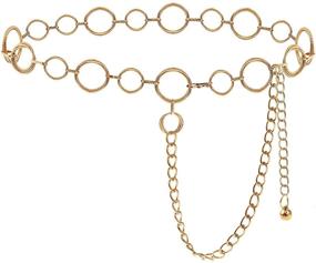 img 4 attached to BAOKELAN Ring Chain Dresses 53 1IN Women's Accessories and Belts