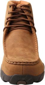 img 1 attached to 🚗 Stylish and Comfy Twisted Mens Driving Mocs Saddle Men's Shoes: Perfect for On-the-Road Comfort