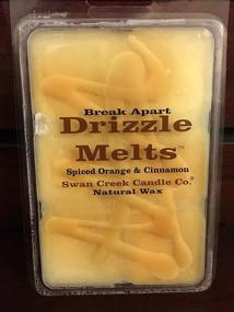 img 1 attached to Улучшите свой дом с 1 X Swan Creek Drizzle Melts - Ароматизированный апельсин и корица