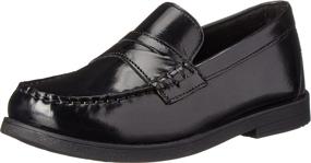 img 3 attached to 👞 Stylish and Comfortable Florsheim Kids Croquet Penny Saddle Boys' Loafers