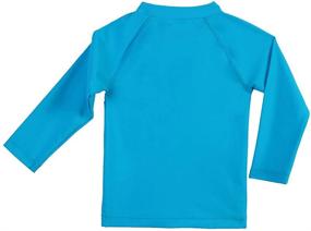 img 1 attached to 🏊 Rashguard Swimwear for Boys - Sleeve Athletic Protection Clothing for Swimming