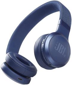 img 2 attached to JBL Live 460NC: Blue Wireless On-Ear Noise Cancelling Headphones with Extended Battery Life and Voice Assistant Control