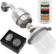 sparkpod high pressure shower head with filters – rejuvenate skin and hair health, reduce eczema & dandruff, remove chlorine and heavy metals, 1-min chrome installation logo