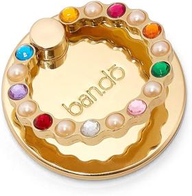 img 1 attached to 💎 ban.do Bedazzled Phone Ring Holder с клеевым слоем, подставка для пальца - Ты самоцвет (для женщин)