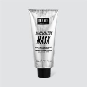 img 1 attached to 🌿 BLEACH LONDON Reincarnation Mask - Nutrient Rich Hair Repair & Hydration for Dry, Damaged, Bleached or Colored Hair - Vegan, Deep Conditioning, Cruelty Free - 6.7 fl. oz.