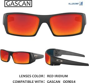 img 3 attached to Millersawp Replacement Compatible Sunglass Red Iridium Men's Accessories and Sunglasses & Eyewear Accessories