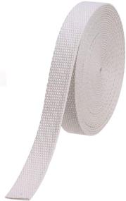 img 2 attached to 👀 COTOWIN 0.75" Wide Thick Heavy Cotton Webbing, 6 Yards (Natural, 0.75")