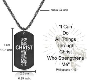 img 2 attached to VI SPORT Basketball Pendant Religious Philippians