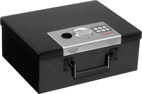 img 4 attached to 🔒 HONEYWELL 6108 Fire Resistant Steel Security Safe Box: Digital Lock, 0.26-Cubic Feet, Black