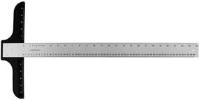 img 4 attached to Premium 24-Inch Ludwig Precision Heavy-Duty Aluminum T-Square: Ideal for Art, Framing & Drafting Projects