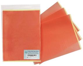img 3 attached to 📦 Chica and Jo Double Sided Tape Sheets - 3-Pack of Clear Adhesive 8.5"x11" Sheets. Ultra Sticky PET Tape with Red Liner.
