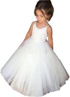 🌸 plwedding flower girls communion dresses: delightful apparel for girls logo