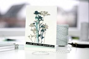 img 1 attached to 🌸 Sizzix 661190 Wildflowers Thinlits Die Set by Tim Holtz: Explore Nature's Beauty with 7/Pack