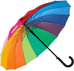img 4 attached to Variety Go Rainbow Umbrella Handle Umbrellas