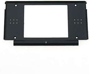 img 2 attached to Top Upper LCD Screen Frame for Nintendo DS Lite NDSL Replacement Console - Black Plastic Housing Shell Display Screen