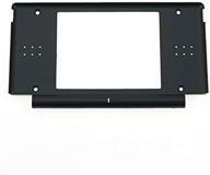 top upper lcd screen frame for nintendo ds lite ndsl replacement console - black plastic housing shell display screen logo