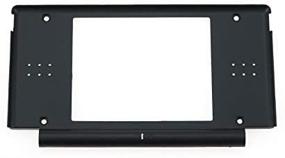 img 1 attached to Top Upper LCD Screen Frame for Nintendo DS Lite NDSL Replacement Console - Black Plastic Housing Shell Display Screen