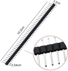 img 1 attached to KeeYees SMD к DIP адаптер платы Прото - совместим с SOP8, SOP10, SOP14, SOP16, SOP20, SOP24, SOP28, 0402/0603/0805 SMT, SOT89/SOT223, TQFP100, QFN32, QFN44/48 - включает 40 шт. заголовков пинов 2.54 мм.