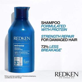 img 3 attached to 💇 Redken Extreme Hair Care Holiday Gift Set: Perfect Present for Her, 1 ct.