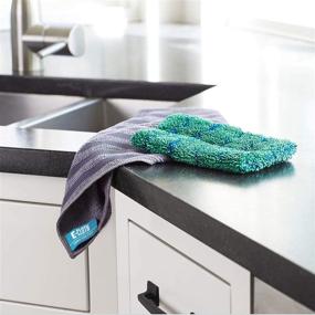 img 3 attached to 🧽 Long-lasting E-Cloth Kitchen Dynamo: Non-Scratch Scrub Sponge, 300 Wash Guarantee, Blue (4 Pack)