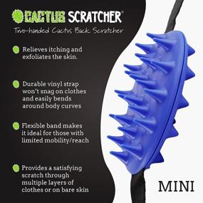 img 3 attached to 🌵 Cactus Back Scratcher Travel Size: Portable Mini Back Scratcher with Aggressive and Soft Spikes, Ideal for Mobility-Impaired Individuals and Hard-to-Reach Spots - Perfect After-Surgery Gift!