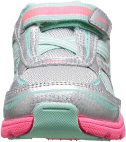 img 3 attached to Кроссовки Saucony Girls Baby Ride: высокопроизводительная спортивная обувь для девочек