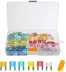 img 4 attached to 🔌 120Pcs Mini Standard Automotive Fuses Assortment Kit with Puller Tool – Ideal for Marine, RV, Camper, Boat, Truck, RV Fuse Replacement (5A 10A 15A 20A 25A 30A)