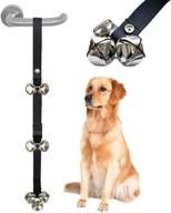 candyhome potty dog doorbells: efficient housetraining solution with 95% success rate, in black logo