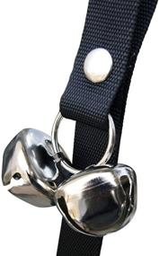 img 2 attached to CandyHome Potty Dog Doorbells: Efficient Housetraining Solution with 95% Success Rate, in Black