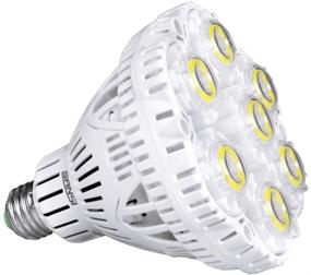 img 4 attached to 🏢 SANSI Floodlight for Warehouses and Supermarkets, Non-Dimmable